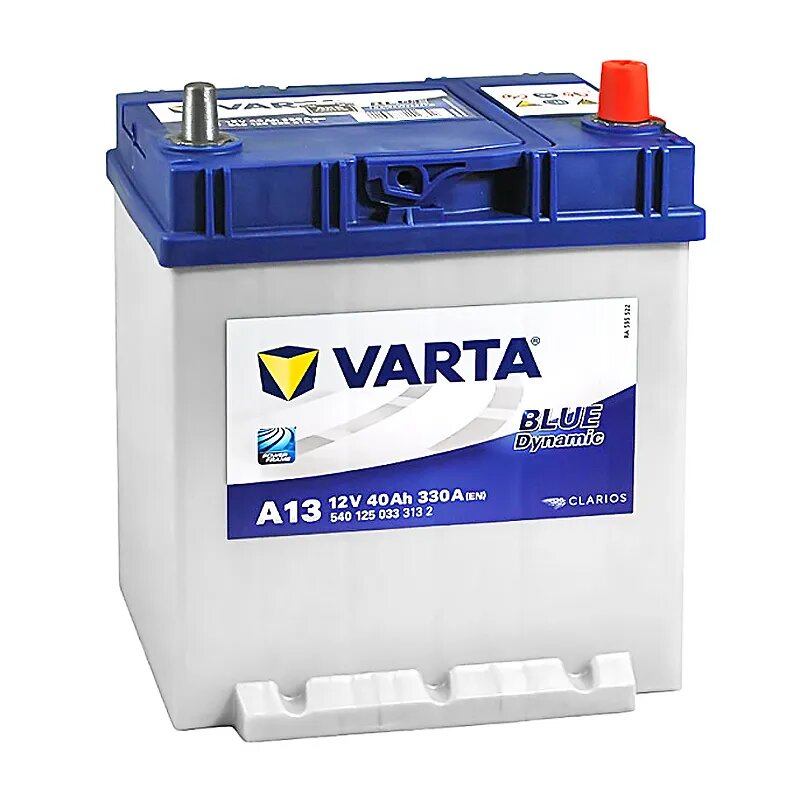 Акумулятор 6CT-40Ah Asia Blue Dynamic A13 VARTA